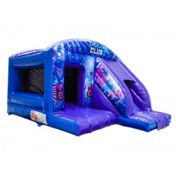 Disco Dome Bouncy Castle With Slide Disco Dome Bouncy Castle With Slide