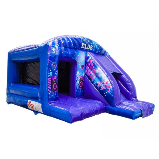 Disco Dome Bouncy Castle With Slide