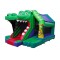 Croco Front Slide Bouncy Castle