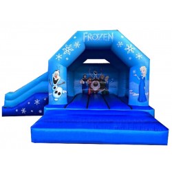 Frozen Bouncy Castle With Slide Frozen Bouncy Castle With Slide
