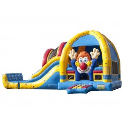 Clown Bounce House With Slide Clown Bounce House With Slide