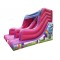 7ft Platform Unicorns Inflatable Slide