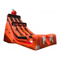 Double Lane Halloween Slide Double Lane Halloween Slide