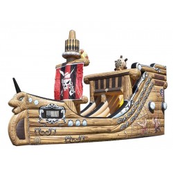 Inflatable Pirate Ship Slide Inflatable Pirate Ship Slide