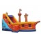 Inflatable Pirate Boat Toboggan