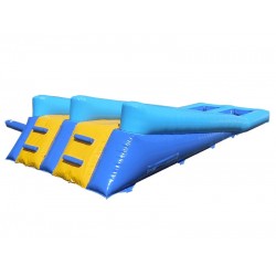 Sloped Twin Lane Water Slide Sloped Twin Lane Water Slide