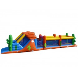 Inflatable Long Adventure Course Inflatable Long Adventure Course