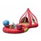 Circus Playzone Toddler Bouncy Castle