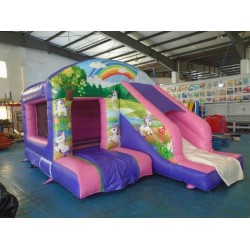 Unicorn Box Jump And Slide