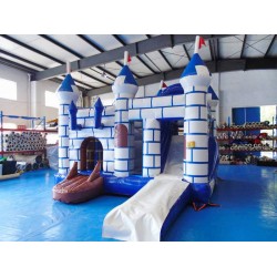 Knight Inflatable Castle With Slide