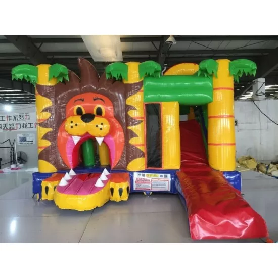 Lion Bouncy Castle Combo Lion Bouncy Castle Combo
