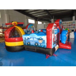 Inflatable Rescue Squad Junior Bounce House Inflatable Rescue Squad Junior Bounce House
